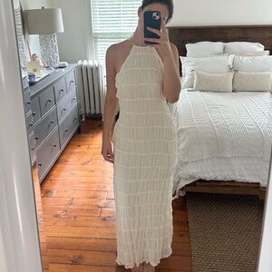 Peppermayo Cream Maxi Dress